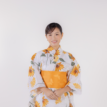emi kimono Orange×Orange