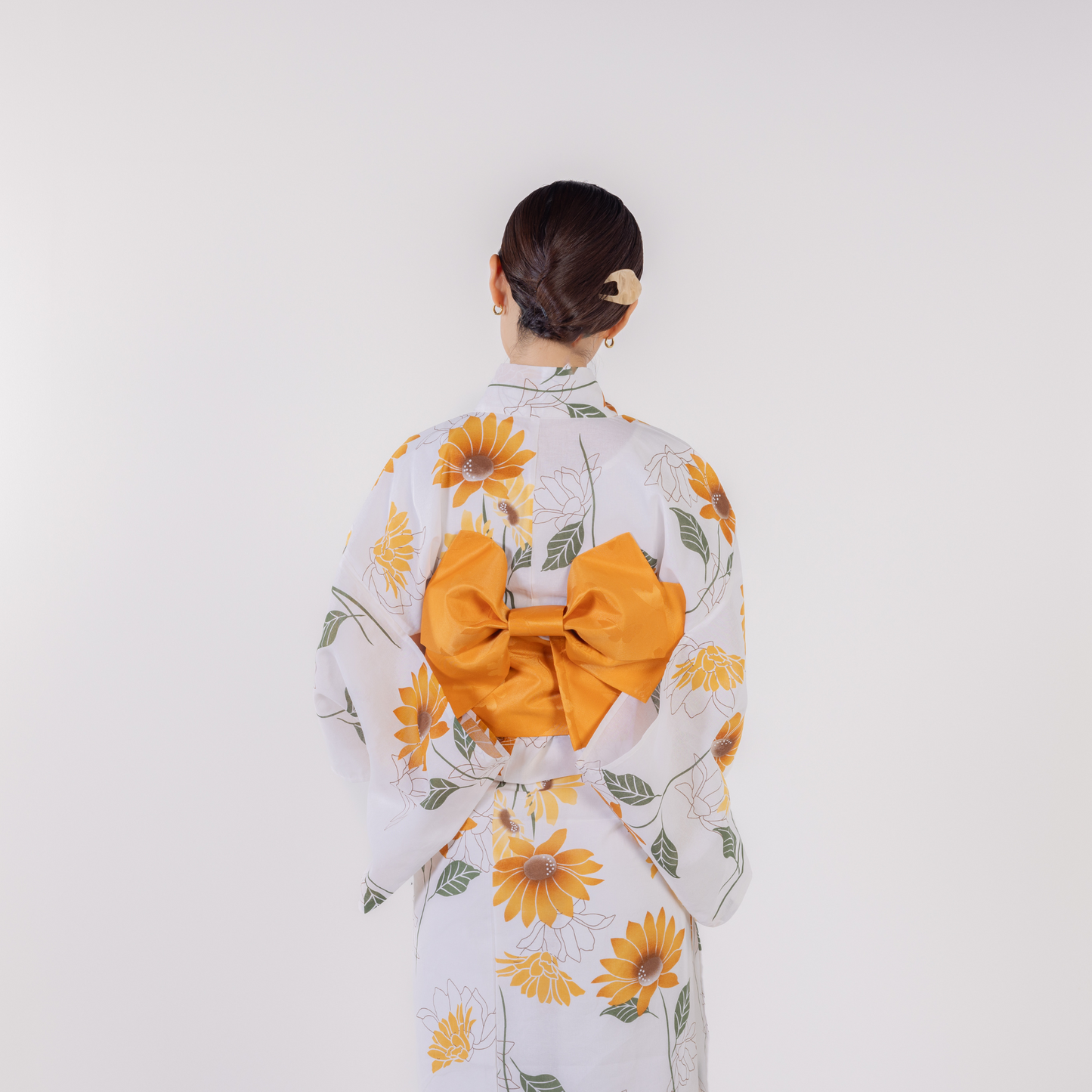 emi kimono Orange×Orange