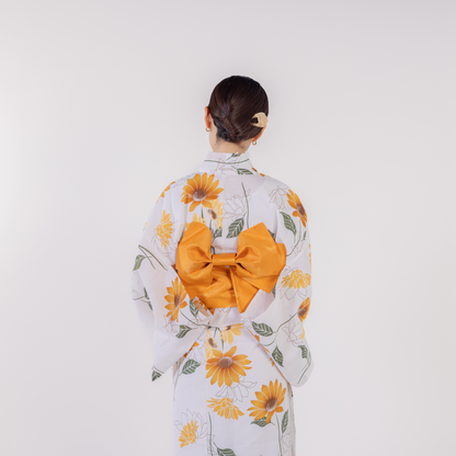 emi kimono Orange×Orange