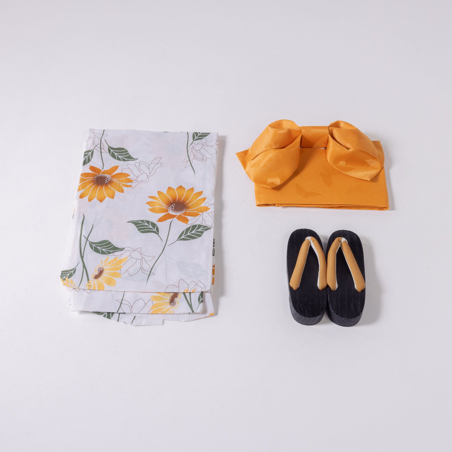 emi kimono Orange×Orange