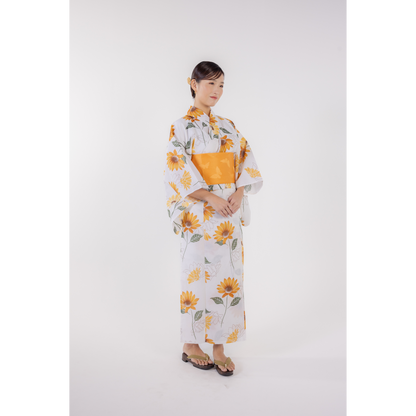 emi kimono Orange×Orange