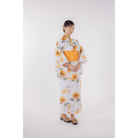 emi kimono Orange×Orange